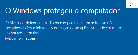 Exemplo SmartScreen